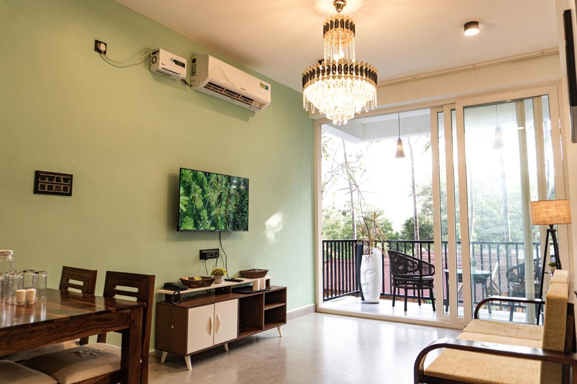 Tranquill Riverside Luxury Cottages With Bathtub, Candolim Exterior foto
