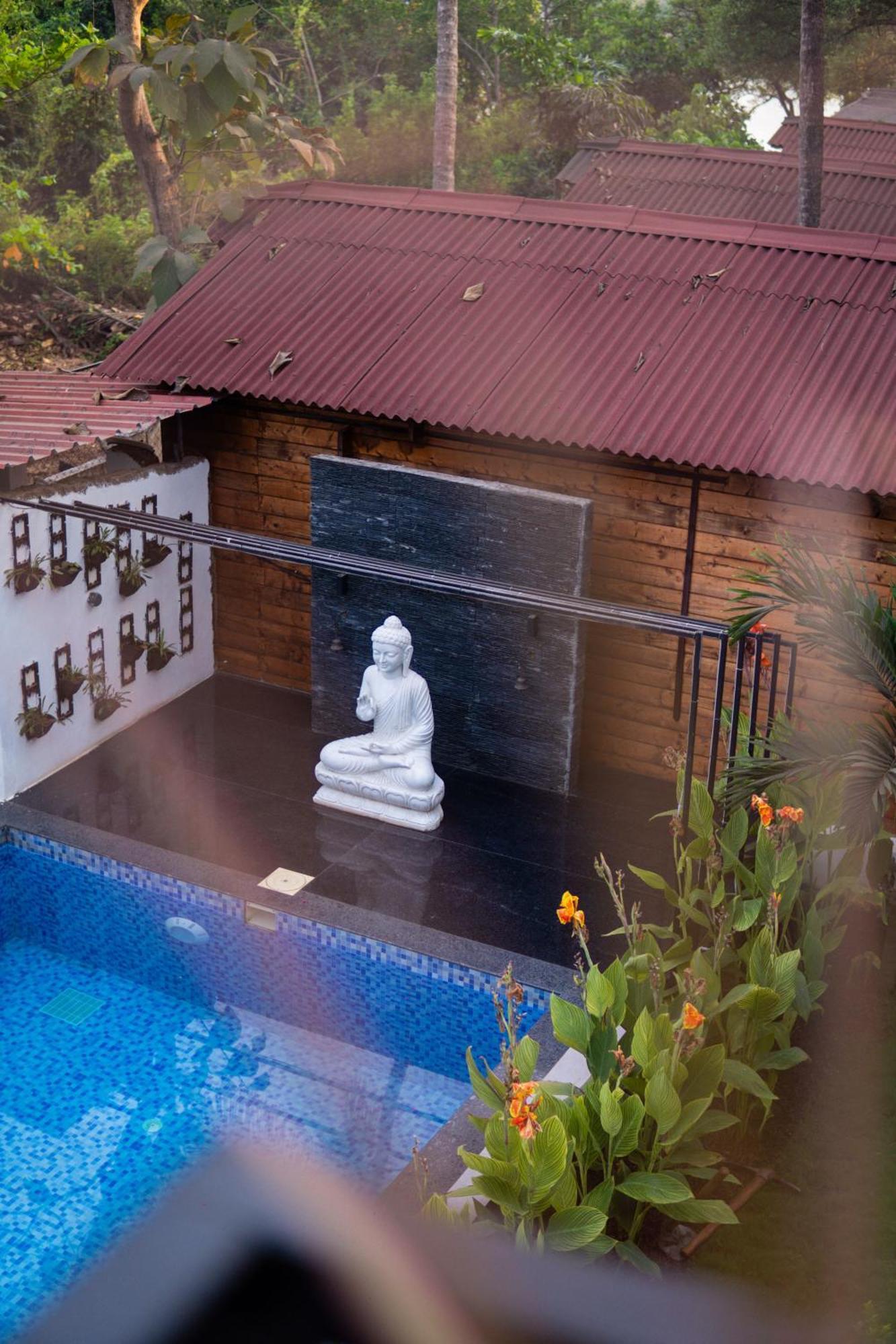 Tranquill Riverside Luxury Cottages With Bathtub, Candolim Exterior foto